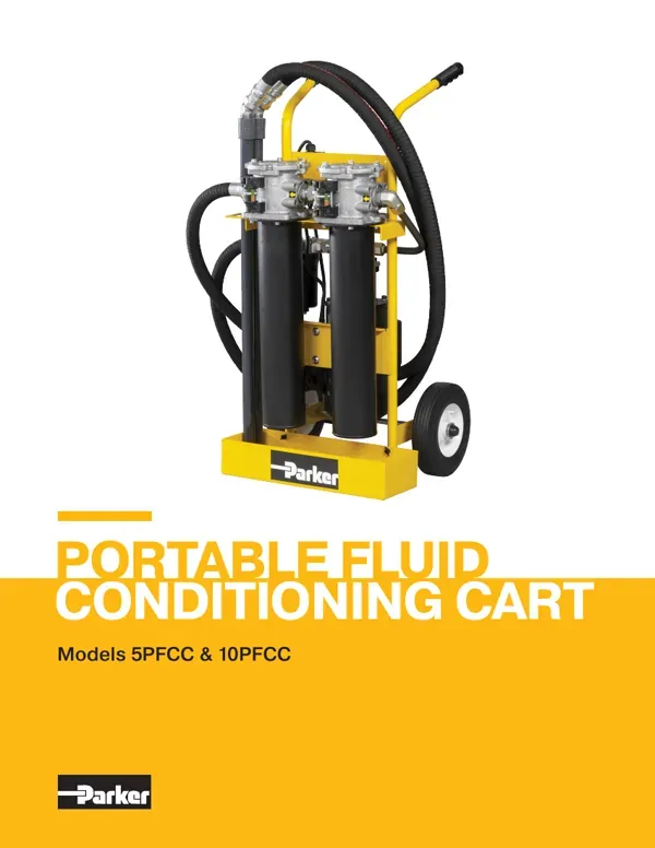 Carrinho Portátil de Condicionamento de Fluidos – Modelos 5PFCC e 10PFCC