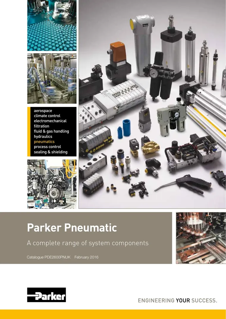 Catálogo Geral Pneumática Parker Europa
