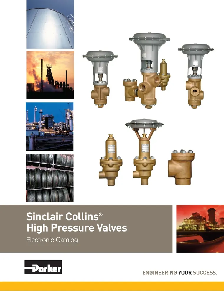 Válvulas de Alta Pressão Sinclair Collins