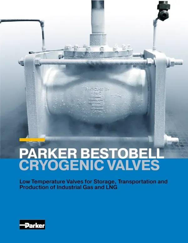 Parker Bestobell – Válvulas Criogênicas para Gases Industriais e GNL