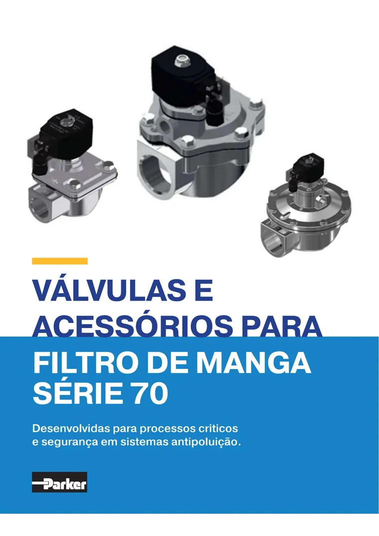 Válvulas e Acessórios para Filtro de Manga Série 70