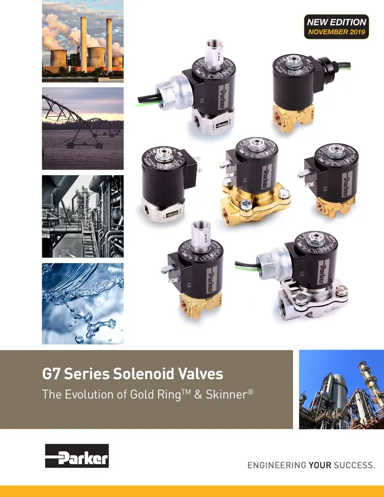 Válvulas Solenoides Série G7