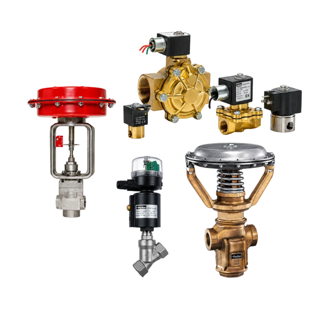 Válvulas Solenoides e Controle de Fluido